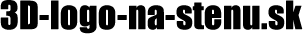 Výroba 3D loga